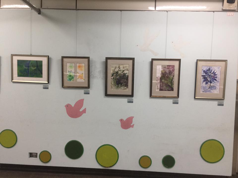 捷運江子翠站藝文廊展出現場(三)