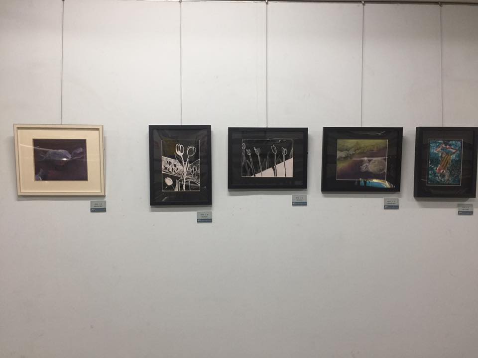 捷運江子翠站藝文廊展出現場(二)