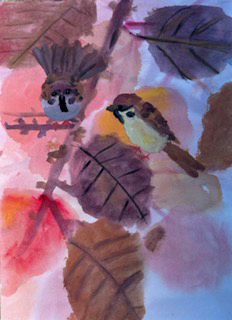 永和 林韋志-9歲-麻雀-彩繪